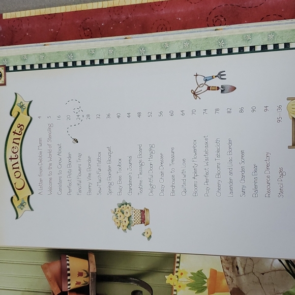 Debbie Mumm's Creative Stenciling book - Picture 2 of 16